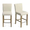26" Portland Upholstered Counter Height Barstool Wood(Set Of 2) -The Pop Maison -Famous Furniture Store GUEST 7b78ed42 bb8f 4b6f bf01 7e476cb77c7d