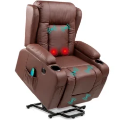 Best Choice Products Electric Power Lift Recliner Massage Chair Furniture W/ USB Port, Heat, Cupholders -Famous Furniture Store GUEST 7bb1c11a bdc1 482f 8cdd de65a8e8690e