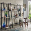 3pc Neveah Marble Ladder Desk And Bookcase Set Matte Black - Inspire Q 1 3pc Neveah Marble Ladder Desk And Bookcase Set Matte Black - Inspire Q -Famous Furniture Store GUEST 7bc94640 4fa5 4955 904b 9b7316f1d931