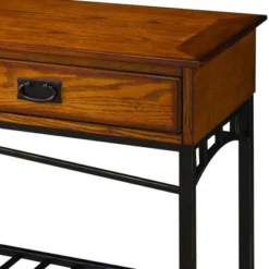Modern Craftsman Console Table Brown - Homestyles