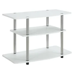 Designs2Go 3 Tier TV Stand For TVs Up To 32" - Breighton Home -Famous Furniture Store GUEST 7c36a76f 3d79 4945 b31a ba1f27b06181