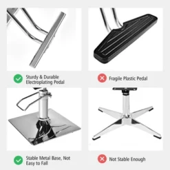 Costway Salon Chair For Hair Stylist Adjustable Swivel Hydraulic Barber Styling Chair 17 Costway Salon Chair For Hair Stylist Adjustable Swivel Hydraulic Barber Styling Chair -Famous Furniture Store GUEST 7cb4807f 3cf3 493a 8dd7 f31af811f899