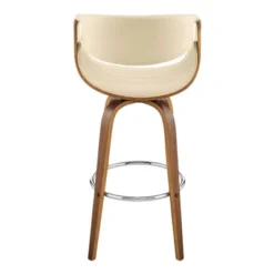 26" Arya Swivel Counter Height Barstool With Faux Leather - Armen Living -Famous Furniture Store GUEST 7cd172f5 2078 48af 84b7 d517416a5d52