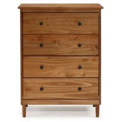 Stiva Classic Mid-Century Modern Vertical 4 Drawer Dresser - Saracina Home -Famous Furniture Store GUEST 7d52ef34 1e46 4920 a3a1 34d91177eaef