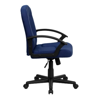 Executive Swivel Office Chair Navy - Flash Furniture 3 Executive Swivel Office Chair Navy - Flash Furniture