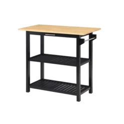 Designs2Go 3 Tier Butcher Block Kitchen Prep Island With Drawer - Breighton Home 22 Designs2Go 3 Tier Butcher Block Kitchen Prep Island With Drawer - Breighton Home -Famous Furniture Store GUEST 7d961370 ca9e 4cd8 a177 59f9e229aeba