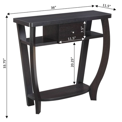 Newport Dorchester Console Table - Johar Furniture 5 Newport Dorchester Console Table - Johar Furniture - Image 3