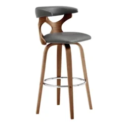 26" Zenia Swivel Counter Height Barstool - Armen Living -Famous Furniture Store GUEST 7e3d3cf5 3c99 4983 8a40 1e00d39fd9da