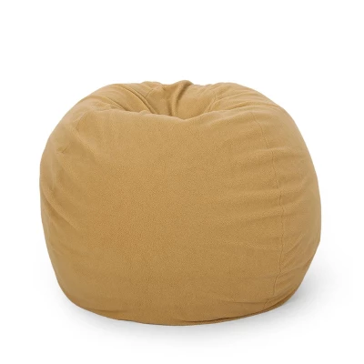 5' Newalla Modern Shearling Bean Bag - Christopher Knight Home 10 5' Newalla Modern Shearling Bean Bag - Christopher Knight Home - Image 8