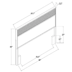 Wood & Cane Transitional Headboard - Hearth & Hand™ With Magnolia -Famous Furniture Store GUEST 80627b94 92e4 48a9 a766 37f507ba73be