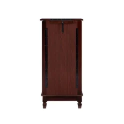 Tierra Contemporary Jewelry Armoire Merlot Brown - Powell Company -Famous Furniture Store GUEST 81017bc8 9cf5 4a68 a48c b3a81a94dfbc