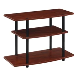 Designs2Go 3 Tier TV Stand For TVs Up To 32" - Breighton Home -Famous Furniture Store GUEST 81d9e1d3 3c7f 4b44 b11a fff89682fb59