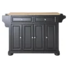Alexandria Natural Wood Top Kitchen Island - Black - Crosley 1 Alexandria Natural Wood Top Kitchen Island - Black - Crosley -Famous Furniture Store GUEST 8335fc2d c904 4a78 9bca 0ca097aa55b4