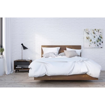 3pc Barista Bedroom Set Truffle/Black - Nexera 7 3pc Barista Bedroom Set Truffle/Black - Nexera - Image 5