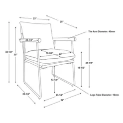 Cushioned Metal & Wood Accent Arm Chair - Cream/Black - Hearth & Hand™ With Magnolia -Famous Furniture Store GUEST 84c70339 8fe6 4d7e 9c25 b29cf77d6a96