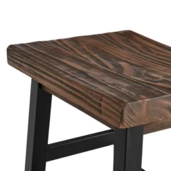 26" Pomona Reclaimed Wood Counter Height Barstool With Metal Legs Brown - Alaterre Furniture -Famous Furniture Store GUEST 899b9abb 0d67 4f9a af64 fba03c1f5e61