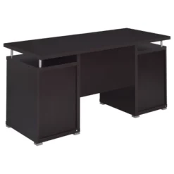 Tracy 2 Drawer Office Desk - Coaster -Famous Furniture Store GUEST 8a0a032d 52f2 40e0 94b6 d0112af303ae