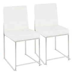 Set Of 2 High Back Fuji Contemporary Dining Chairs - LumiSource -Famous Furniture Store GUEST 8a802de9 d9ef 49bf 9e9a cd32bc543022