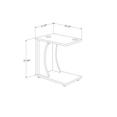 Kodali Mobile Side Table For Laptop - South Shore 15 Kodali Mobile Side Table For Laptop - South Shore - Image 13