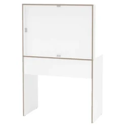 Virginia Vanity With Mirror White - Polifurniture -Famous Furniture Store GUEST 8aba4ef1 dbf4 4ca2 97fe b9600cffc3c9