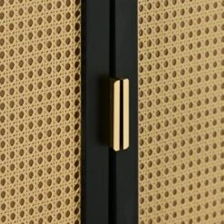 Modern Storage Cabinet With Rattan Door And Adjustable Shelves, Accent Cabinet Buffet Cabinet For Living Room-ModernLuxe -Famous Furniture Store GUEST 8b5e506b 18f9 41e5 ac09 2a3c7234f04c
