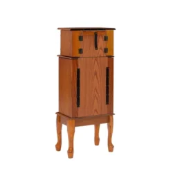 Marie Jewelry Armoire Oak - Powell Company -Famous Furniture Store GUEST 8bd5e431 2396 4b02 88e9 158668a5880b