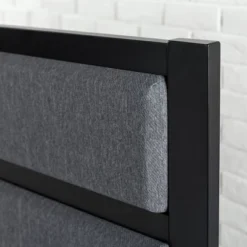 Jessica Upholstered Metal Headboard Gray - Zinus 13 Jessica Upholstered Metal Headboard Gray - Zinus -Famous Furniture Store GUEST 8cbe20b8 9130 4abf b20b ff8a6fd662d1