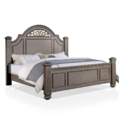3pc Pennings Traditional Bed Set With 2 Nightstands Gray - HOMES: Inside + Out 24 3pc Pennings Traditional Bed Set With 2 Nightstands Gray - HOMES: Inside + Out -Famous Furniture Store GUEST 8db02899 97b3 4af5 9c73 4ad29c6ab57d