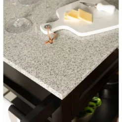 Cameron Kitchen Cart With Granite Top - Linon -Famous Furniture Store GUEST 8de7afd9 52a6 4175 b0d5 ab00b1fab928