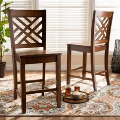 2pc Caron Wood Counter Stool Set - Baxton Studio 14 2pc Caron Wood Counter Stool Set - Baxton Studio -Famous Furniture Store GUEST 8e1fa5ea 8e85 42c2 960b 728c1d357704