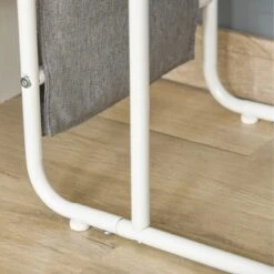 HOMCOM End Table, C-Shaped Side Table With Storage Bag For Living Room, Bedroom, White, Gray, Oak 10 HOMCOM End Table, C-Shaped Side Table With Storage Bag For Living Room, Bedroom, White, Gray, Oak -Famous Furniture Store GUEST 8e2b7975 ebd2 4534 b7f8 da03e1a9f033