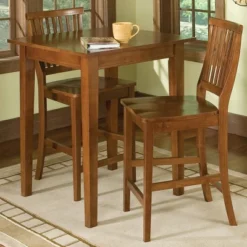 Arts And Crafts Square Bistro Table Wood/Cottage Oak - Home Styles -Famous Furniture Store GUEST 8e4e6d43 b5d8 4a71 8724 05ff4656739a