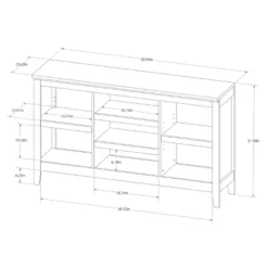 32" Carson Horizontal Bookcase With Adjustable Shelves - Threshold™ -Famous Furniture Store GUEST 8ed9f35d 4de6 4ad0 bc2b cfd89c35e08c