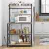 Yaheetech 63″ H Kitchen Baker’s Racks With 2 AC Outlets, 4-Tier Microwave Oven Stand -Famous Furniture Store GUEST 8f0abc44 aa18 40ec a4cb bb673a984008