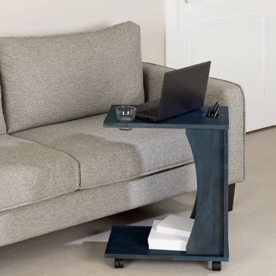 Kodali Mobile Side Table For Laptop - South Shore 3 Kodali Mobile Side Table For Laptop - South Shore