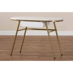 Mabel Metal Console Table With Faux Marble Tabletop Gold - Baxton Studio 15 Mabel Metal Console Table With Faux Marble Tabletop Gold - Baxton Studio -Famous Furniture Store GUEST 8fad4eed e57b 4dcf b6d5 ebf172a7bc4f