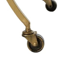 Contemporary Glam Metal Bar Cart - Olivia & May -Famous Furniture Store GUEST 90b3909e da95 4ac6 8c1f dfd1d21631fa