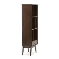 Tierney Solid Hardwood Mid Century Bookcase And Storage Unit - WyndenHall -Famous Furniture Store GUEST 912386d9 05c3 44b8 a945 956dce6656bb