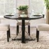 Greiger Round Dining Table Black - HOMES: Inside + Out 1 Greiger Round Dining Table Black - HOMES: Inside + Out -Famous Furniture Store GUEST 921c2e98 6bcb 485c ba1b 013709c52f9f