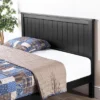 Santiago Wood Platform Bed Frame Black - Zinus -Famous Furniture Store GUEST 937ab26e d11c 4abd ab2c 7d9d1a5672b5