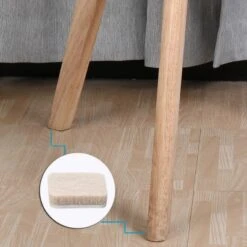 Unique Bargains Furniture Square Self-Stick Non-Slip Anti-Scratch Felt Protector Pads Khaki 0.75" X 0.75" 32 Pcs -Famous Furniture Store GUEST 939175f1 1a11 4e87 822c a2e442dce949