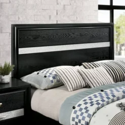 2pc Queen Whether By Bed With Nightstand Black - MiBasics -Famous Furniture Store GUEST 93b7dcb6 1f0a 4db2 87b2 4fa9c847618c