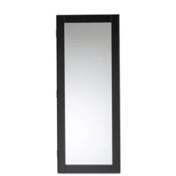 Pontus Wood Wall-Mountable Jewelry Armoire With Mirror - Baxton Studio -Famous Furniture Store GUEST 9488f926 5a5d 482e b385 f9131bb5d901