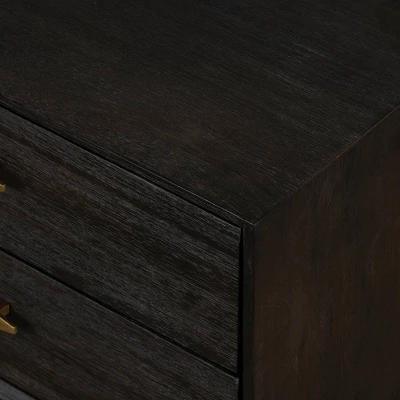 2 Drawer Baly Mid-Century Modern Nightstand - Armen Living 8 2 Drawer Baly Mid-Century Modern Nightstand - Armen Living - Image 6