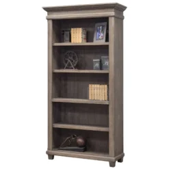76" Carson Open Bookcase Brown - Martin Furniture