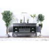 Maja Contemporary Buffet Server Dark Gray - HOMES: Inside + Out 1 Maja Contemporary Buffet Server Dark Gray - HOMES: Inside + Out -Famous Furniture Store GUEST 9702f22d c49d 4029 8055 7edf17b369aa