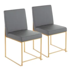 Set Of 2 High Back Fuji Contemporary Dining Chairs - LumiSource -Famous Furniture Store GUEST 97119056 18b0 4073 abcb 98a574f45f63