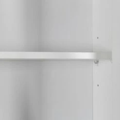 Large Freestanding Storage Cabinet With Glass Doors, Drawers And Open Shelves - ModernLuxe -Famous Furniture Store GUEST 976b32ca 2fa2 49c6 a516 3b39e41935e2