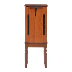 Wylie Jewelry Armoire Cherry Red - Powell Company -Famous Furniture Store GUEST 9967e70f 307e 43ca a63f 915ada4ce7eb