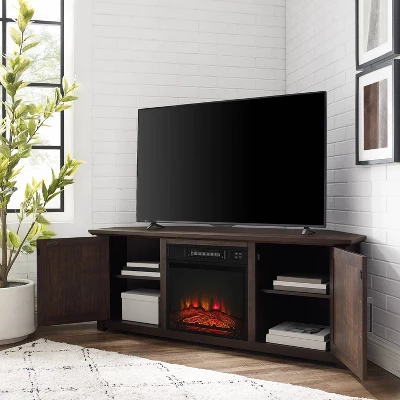 Camden Corner TV Stand For TVs Up To 60" With Fireplace - Crosley 5 Camden Corner TV Stand For TVs Up To 60" With Fireplace - Crosley - Image 3